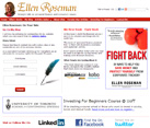 EllenRoseman.com Screenshot