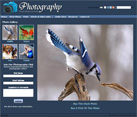 Photography Website Screenshot