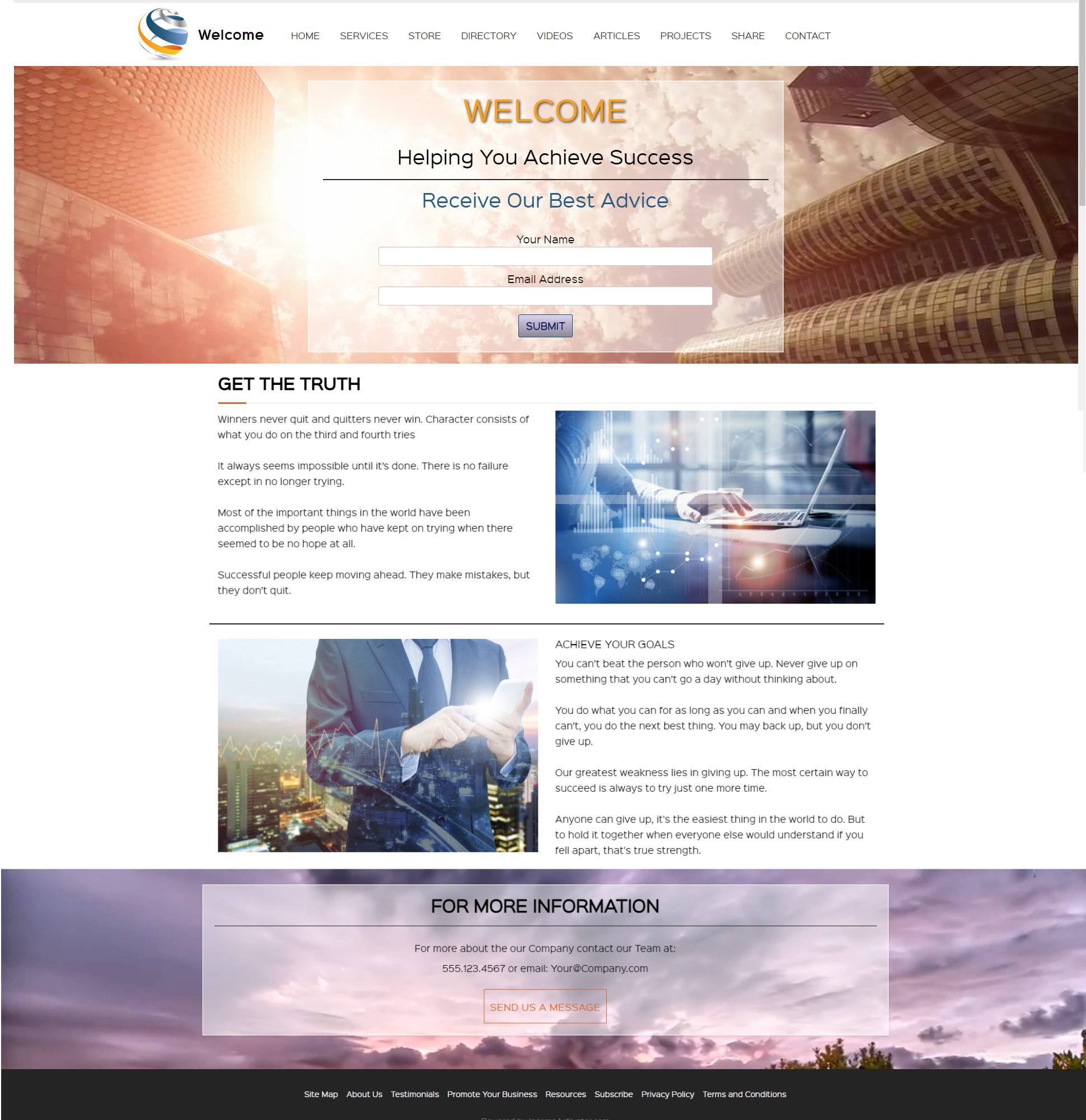 2 Slider Template