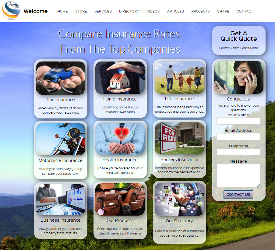 Car Insurance Quotes Template
