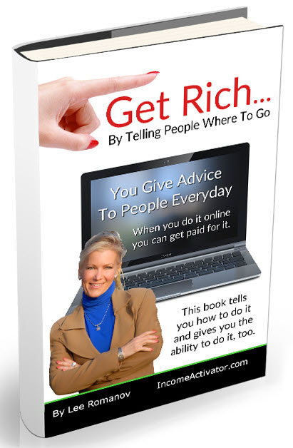 get rich by telling people where to go