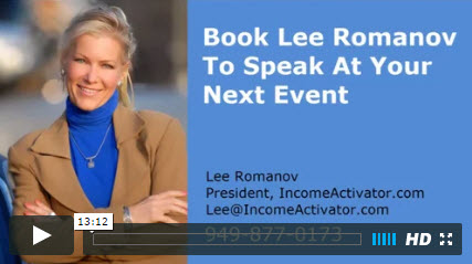 book lee romanov to speak