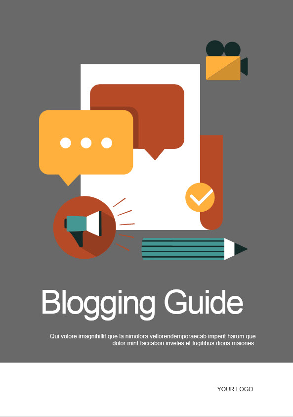 blogging ebook template