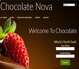 free chocolate website