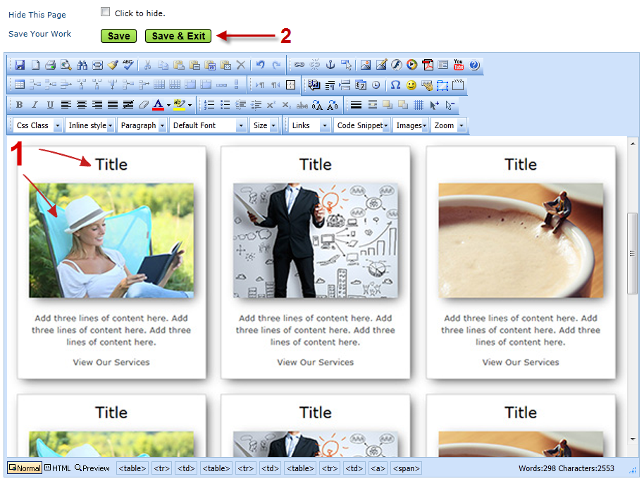  How To Use Website Templates 
