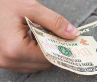 money dropping