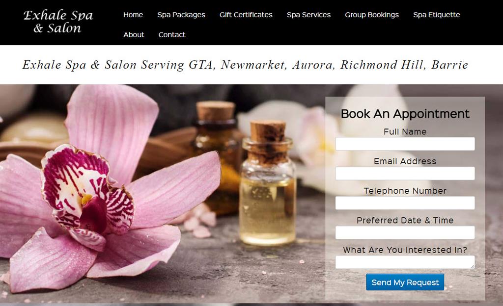 income activator spa website design