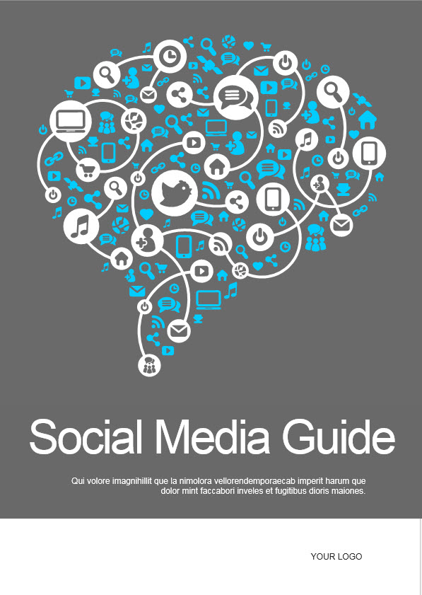 social media ebook template