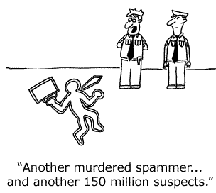 Spammer Cartoon