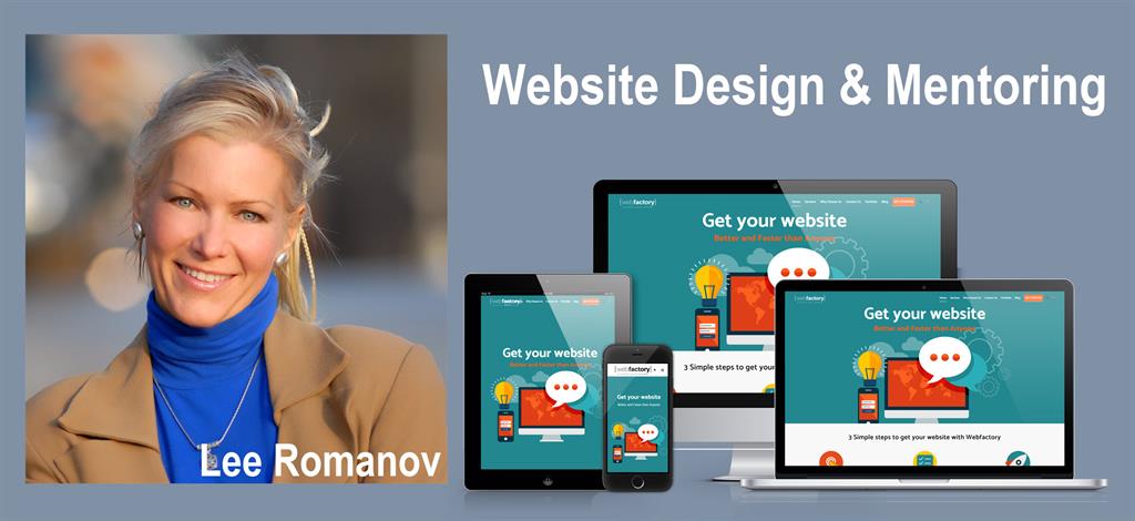 website design and mentoring