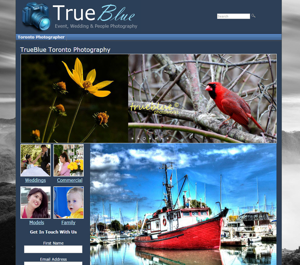free website Photography Website