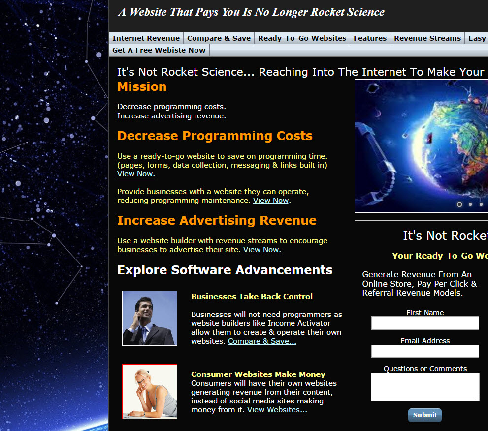 free website Rocket Science