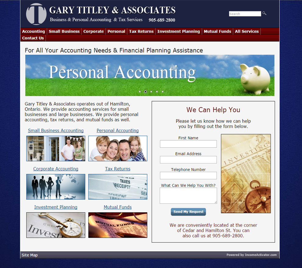 free website Accounting Website